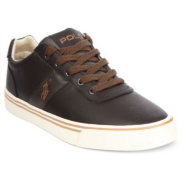 Polo, Mens, Leather, Lace-Up, Sneakers. - Picture 2 of 11